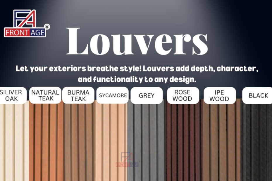 Exterior WPC Louvers: A Smarter Choice Over Traditional Wood